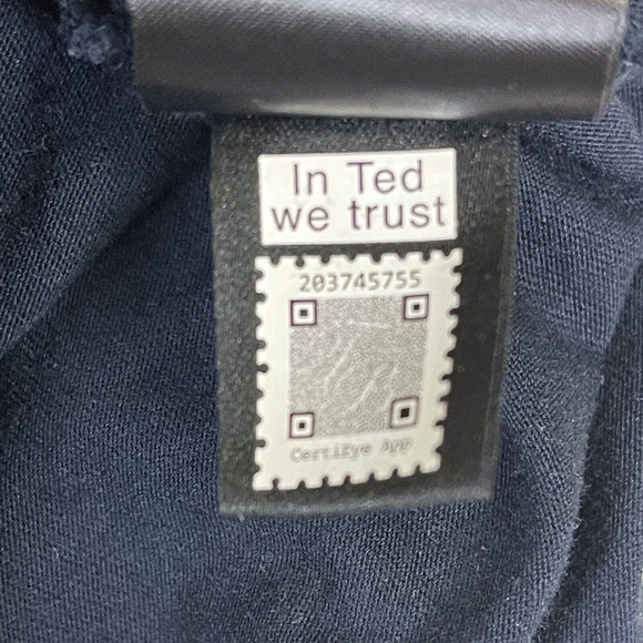 Ted Baker Polo Shirt Adult 5‎ Blue London Short Sleeve Golf Tennis Rugby Mens - Picture 9 of 11